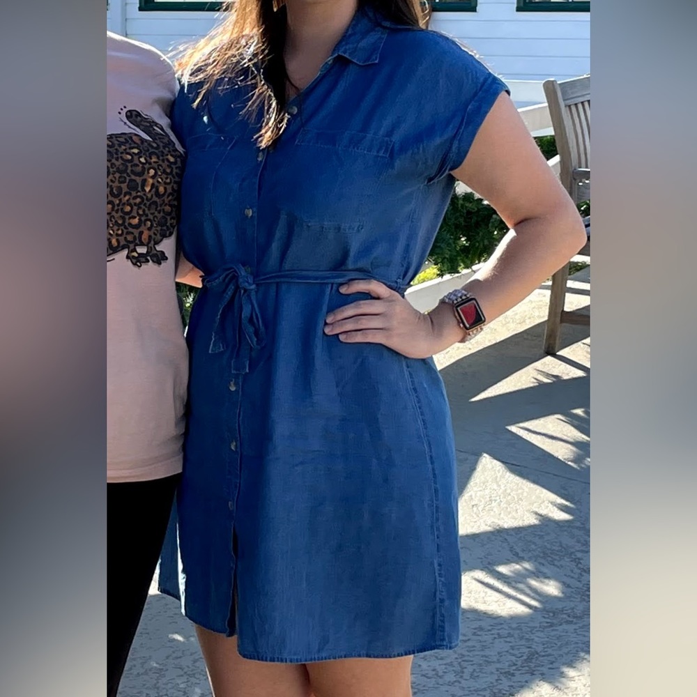 Harper Heritage- Blue Jean Dress- Size Large